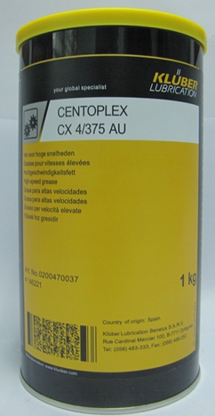 KLUBER CENTOPLEX CX4/375 AU高速齿轮润滑脂